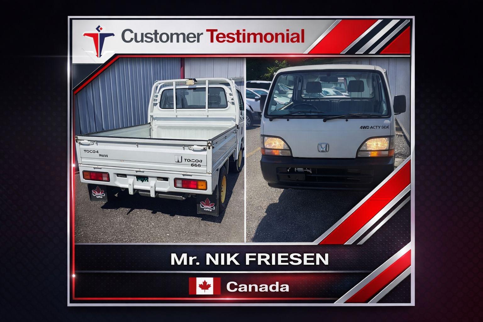 Delivery: 1996 Subaru Sambar